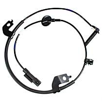 Front, Passenger Side ABS Speed Sensor, 4-Wheel ABS, mfrbodycodename: CZ4A, With Harness
