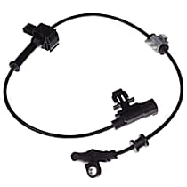 Front, Driver or Passenger Side ABS Speed Sensor, 4-Wheel ABS, with Harness
