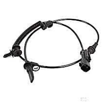 Rear, Driver or Passenger Side ABS Speed Sensor, 4-Wheel ABS, With Harness; With Automated Parking System