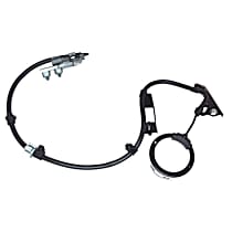 Front, Driver Side ABS Speed Sensor, 4-Wheel ABS, mfrbodycodename: S15643, With Harness; Chassis Package Increased Capacity; Sport Package - Front, Driver Side
