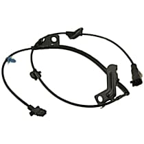 Rear, Driver Side ABS Speed Sensor, Sedan, 4-Wheel ABS, With Harness