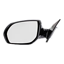 Driver Side Mirror, Power, Heated, Manual Folding, Paintable, In-housing Signal Light, without Memory, without Puddle Light, without Auto-Dimming, without Blind Spot Feature