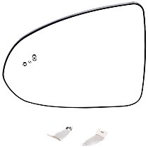 Driver Side Mirror Glass, Heated, With Blind Spot Detection in Glass