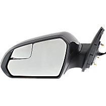 Driver Side Mirror, Power, Manual Folding, Heated, Paintable, Without Signal Light, Without memory, Without Puddle Light, Without Auto-Dimming, With Blind Spot Glass