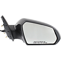Passenger Side Mirror, Power, Manual Folding, Heated, Paintable, Without Signal Light, Without memory, Without Puddle Light, Without Auto-Dimming, Without Blind Spot Feature