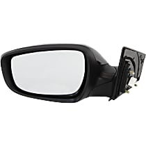 Driver Side Mirror, Power, Manual Folding, Heated, Paintable, Without Signal Light, Without memory, Without Puddle Light, Without Auto-Dimming, Without Blind Spot Feature, USA Built Vehicle