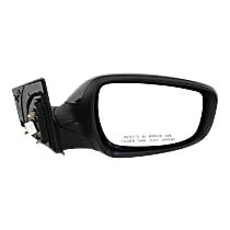 Passenger Side Mirror, Power, Manual Folding, Heated, Paintable, Without Signal Light, Without memory, Without Puddle Light, Without Auto-Dimming, Without Blind Spot Feature, USA Built Vehicle
