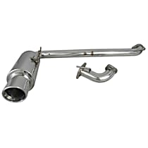 SES2117 Axle-Back Exhaust System, 4, 2.5, Made of Stainless Steel, Super SES Series
