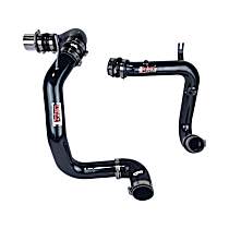 SES3078ICPBLK Intercooler Hose - Black, Aluminum, Direct Fit, Sold Individually