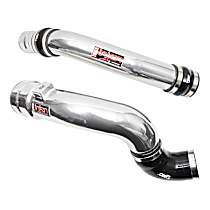 Intercooler Hose - Polished, Aluminum, Direct Fit, Sold Individually
