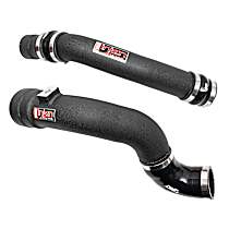 Intercooler Hose - Wrinkle Black, Aluminum, Direct Fit, Sold Individually