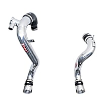SES9300ICP Intercooler Hose - Polished, Aluminum, Direct Fit, Sold Individually