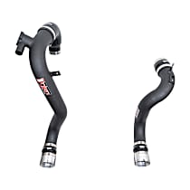 SES9300ICPWB Intercooler Hose - Wrinkle Black, Aluminum, Direct Fit, Sold Individually