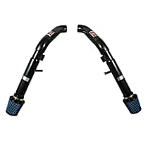 SP1989BLK Cold Air Intake, Dry, Aluminum Tube, SP Series