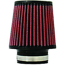 Universal Air Filter - Red, Cotton Gauze, Washable, Universal, Sold Individually