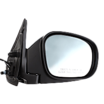 Passenger Side Mirror, Power Adjust, Heated, Manual Folding, Paintable, No Signal Light, No Memory, No Puddle Light, No Auto-Dimming, No Blind Spot Feature