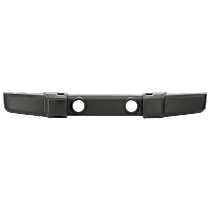 Front Textured Bumper Cover, For Models With Standard Duty, With Tow Hook Holes, With Fog Light Holes, Without Parking Aid Sensor Holes