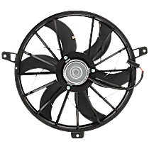Radiator Fan 6 Cyl 3.7L, For Models With Heavy Duty Cooling, Single fan