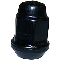 J4006956BLK Lug Nut - Black, Steel, Direct Fit, Sold individually