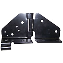 J5462424 Windshield Hinges - Black, Steel, Direct Fit, Sold individually
