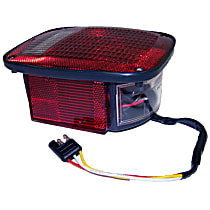 J5758255 Driver Side Halogen Tail Light, Without bulb(s)