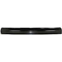 Rear Bumper, Paintable, Without Mounting Brackets, Without Molding Holes