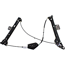 Front, Passenger Side Power Window Regulator, Without Motor