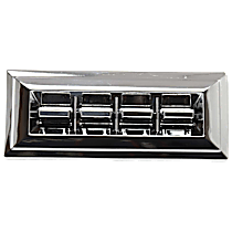 Front, Driver Side Window Switch, Chrome, 4 Buttons