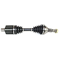 Front, Driver Side Axle Assembly, Supplied with Standard Neoprene Outboard Boot, New, 3.8L 6Cyl