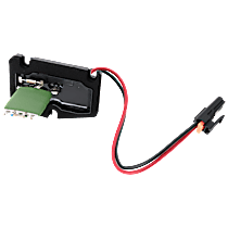 Blower Motor Resistor, Except Climate Control
