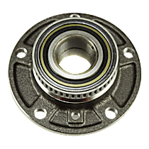 Front, Driver or Passenger Side Wheel Hub, With Bearing, 5 x 4.72 in. Bolt Pattern