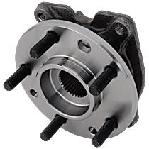 Front, Driver or Passenger Side Wheel Hub, 5 Lugs, With Bearing