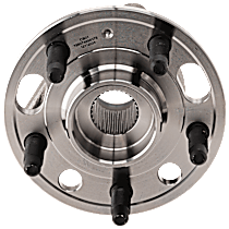 Front or Rear, Driver or Passenger Side Wheel Hub, With Bearing