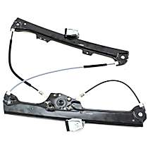 Front, Passenger Side Power Window Regulator, Without Motor