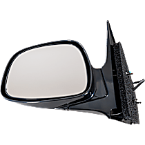 Driver Side Mirror, Power, Manual Folding, Non-Heated, Paintable, No Signal Light, No Memory, No Puddle Light, No Auto-Dimming, No Blind Spot Feature
