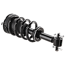 Front, Driver or Passenger Side Fully Loaded Strut, RWD, Rear Wheel Drive, Without Magnetic Ride Control Suspension