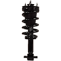 Front, Driver or Passenger Side Fully Loaded Strut, 4WD, Four Wheel Drive, Without Magnetic Ride Control Suspension