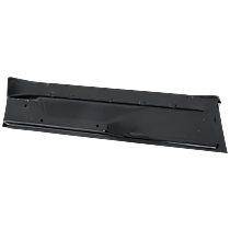 Roll Pan, Steel, With Back Plate - Driver Side, Outer