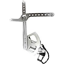 Front, Driver Side Power Window Regulator, With Motor