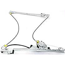 Front, Passenger Side Power Window Regulator, With Motor