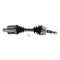 Front, Driver or Passenger Side Axle Assembly, Four Wheel Drive, Before 09/12/2000, New, 4WD