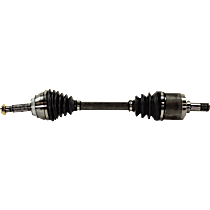 Front, Driver Side Axle Assembly, Front Wheel Drive, Standard Duty Replacement