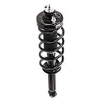 Rear, Driver or Passenger Side Fully Loaded Strut, FWD, Front Wheel Drive, Without Touring Suspension