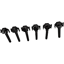Ignition Coils, 6 Cyl., 2.7L Engine, with 6 Ignition Coil on Plugs
