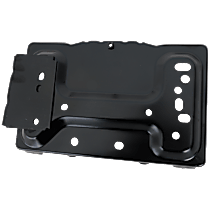 Battery Tray - Black, Steel, Direct Fit, Sold Individually