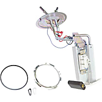 In-Tank Fuel Pump, 19 Gallons Tank, Driver side mount, Electric, With Fuel Sending Unit, 6 Cyl 4.9L