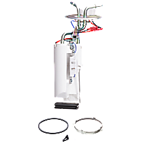In-Tank Fuel Pump, 19 Gallons Rear Steel Tank, Electric, With Fuel Sending Unit, 8 Cyl 7.5L