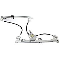 Front, Passenger Side Power Window Regulator, Without Motor