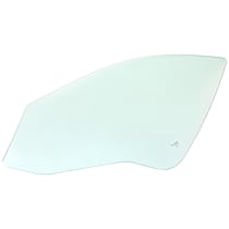 Front, Driver Side Door Glass, Green Tint, Without Clips, Replaces NAGS No. DD10920 GTNN