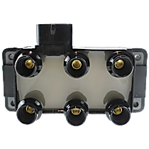 Ignition Coil, Sold individually, 6 Cyl 4.0L